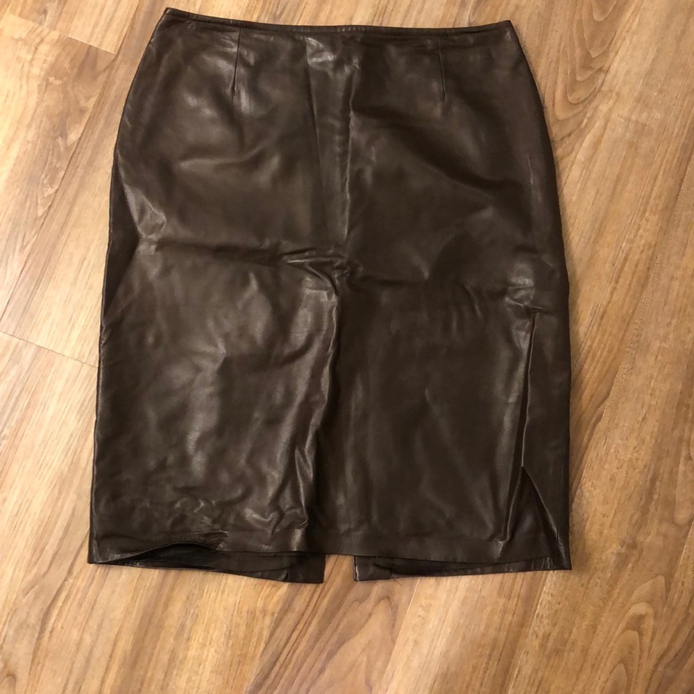Danier leather skirt